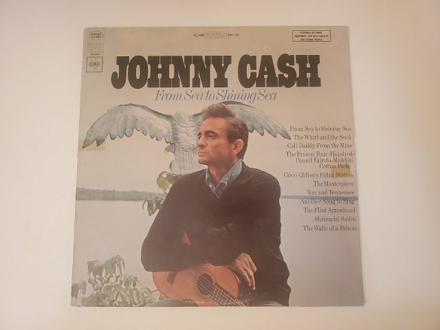 Johnny Cash From Sea to Shining Sea vinyl record