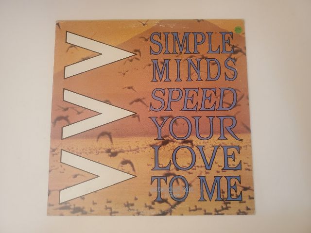 Simple Minds Speed Your Love to Me vinyl record