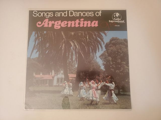 Unknown Songs and Dances of Argentina vinyl record