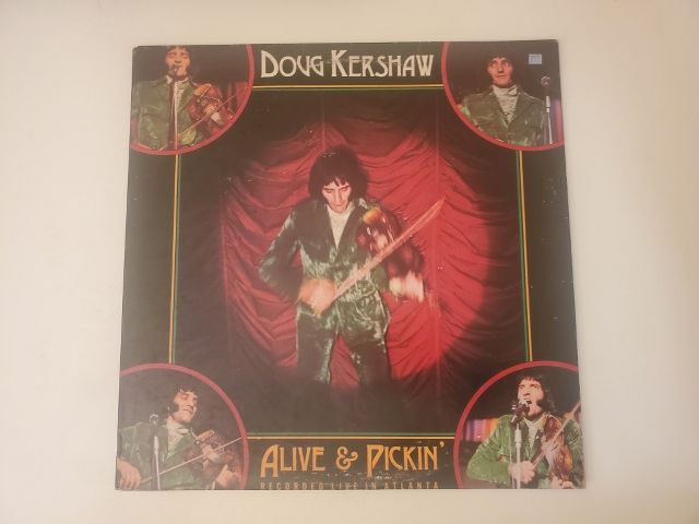 Doug Kershaw Alive & Pickin' vinyl record