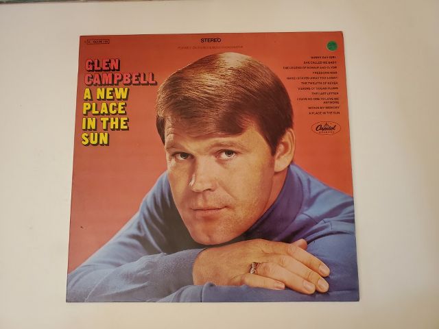 Glen Campbell A New Place in the Sun vinyl record