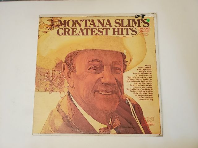 Montana Slim Greatest Hits vinyl record