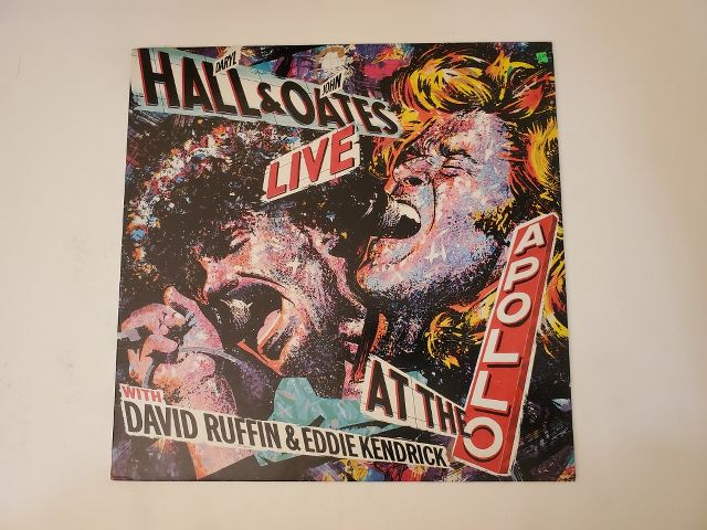 Hall & Oates Live at the Apollo vinyl record