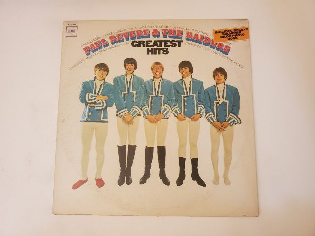 Paul Revere & the Raiders Greatest Hits vinyl record
