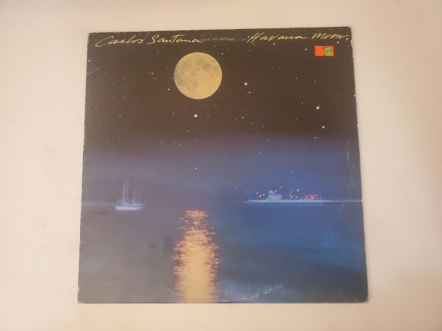 Carlos Santana Havana Moon vinyl record