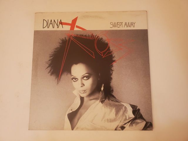 Diana Ross Swept Away vinyl record