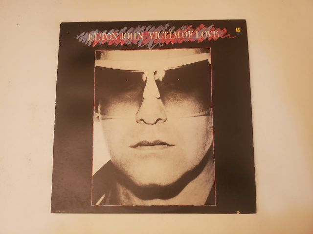 Elton John Victim of Love vinyl record