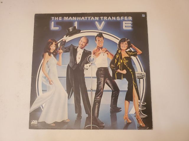 The Manhattan Transfer Live vinyl record
