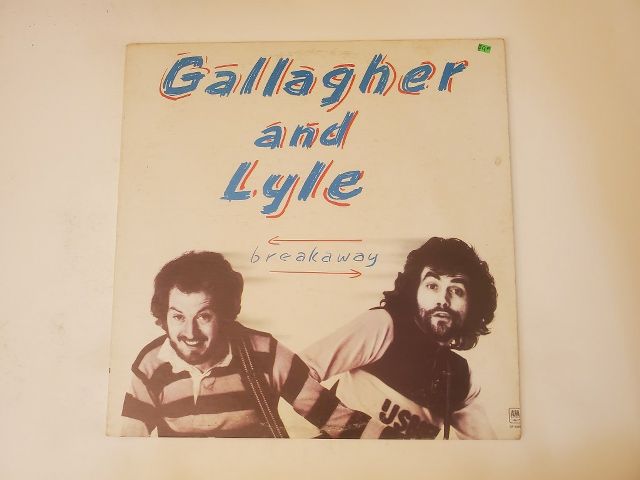 Gallagher and Lyle Breakaway vinyl record