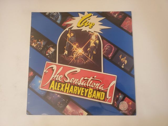 The Sensational Alex Harvey Band Live vinyl record