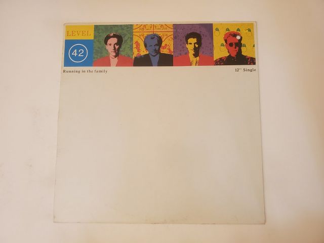 Level 42 Running in the Family vinyl record