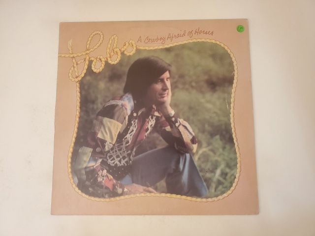 Lobo A Cowboy Afraid of Horses vinyl record