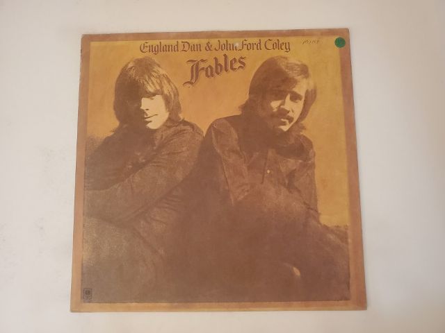 England Dan & John Ford Coley Fables vinyl record