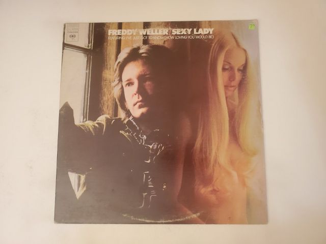Freddy Weller Sexy Lady vinyl record