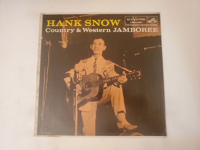 Hank Snow Country & Western Jamboree vinyl record