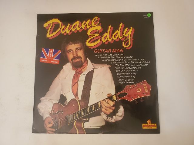 Duane Eddy Guitar Man vinyl record