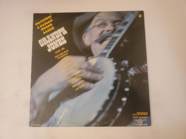 Grandpa Jones Pickin' Time vinyl record