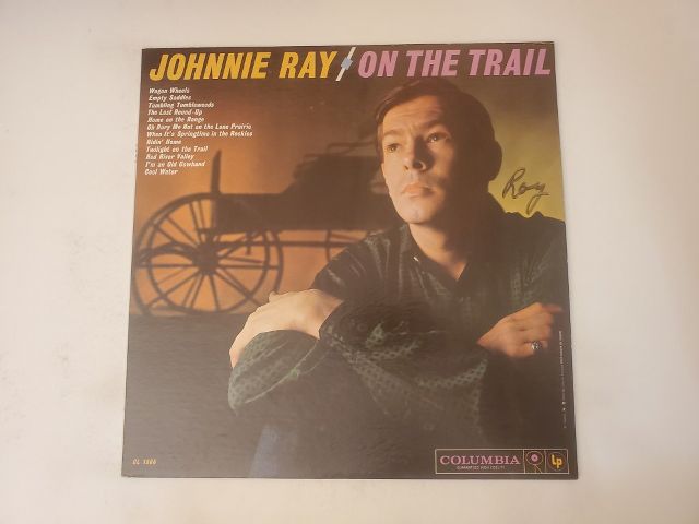 Johnnie Ray On the Trail vinyl record
