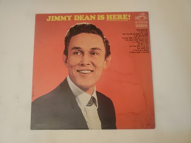 Jimmy Dean Jimmy Dean is Here vinyl record