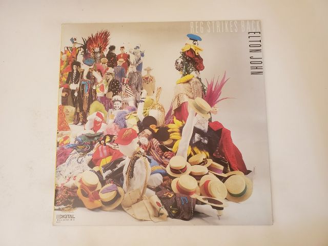 Elton John Reg Strikes Back vinyl record