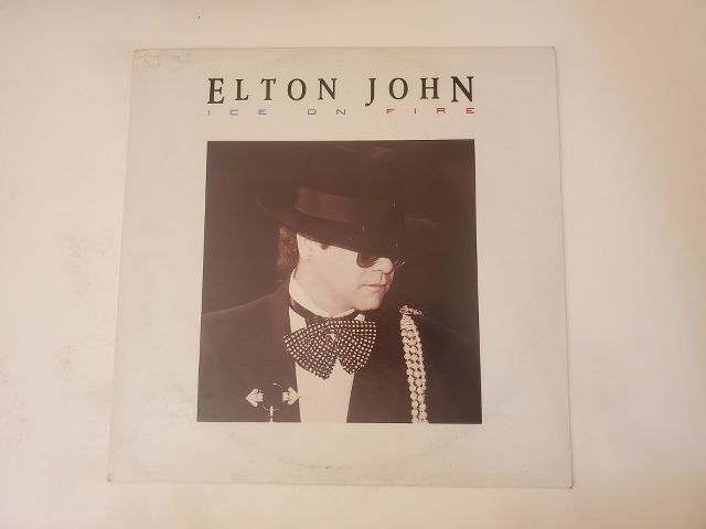 Elton John Ice on Fire vinyl record