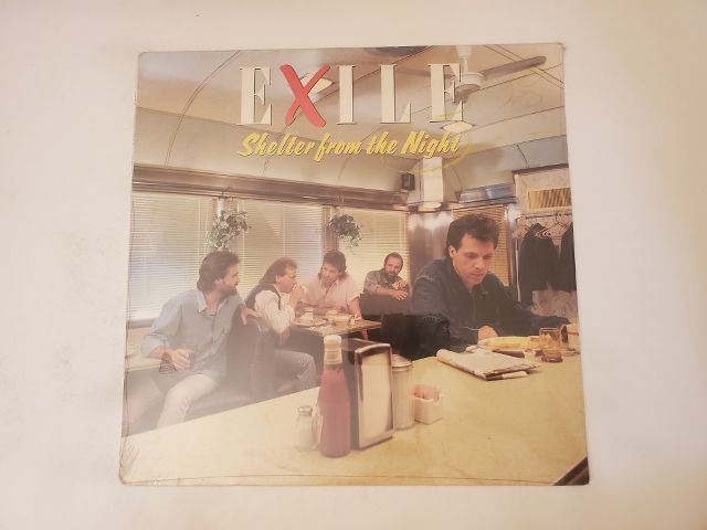 Exile Shelter from the Night vinyl record