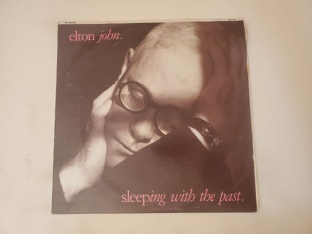 Elton John Sleeping with the Past vinyl record