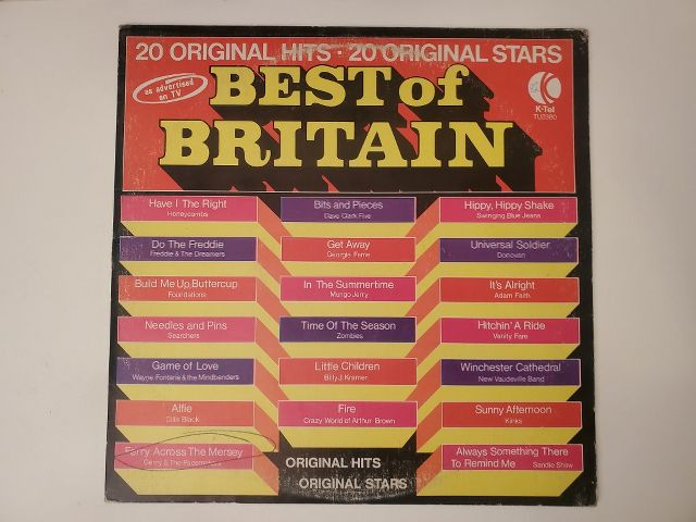 Various Artists Best of Britain vinyl record