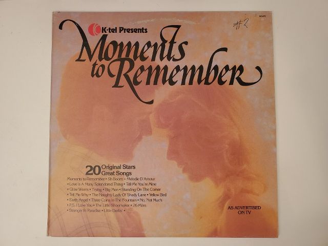 Various Moments to Remember vinyl record