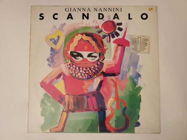 Gianna Nannini Scandalo vinyl record