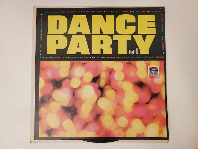 Unknown Dance Party Vol. 1 vinyl record