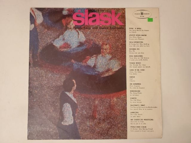 ?l?sk The Polish Song and Dance Ensemble Vol. 1 vinyl record