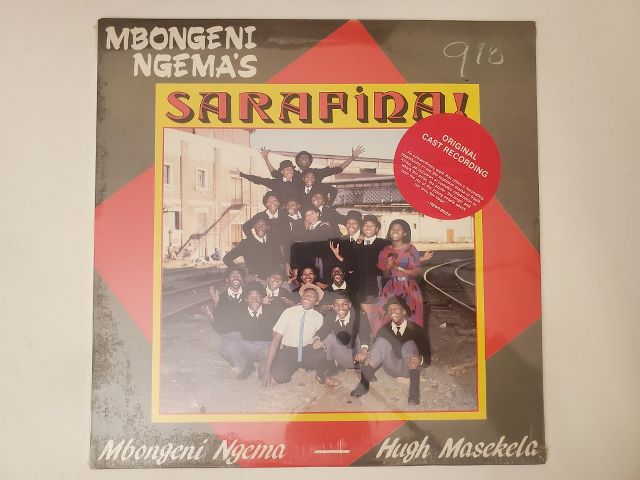 Mbongeni Ngema, Hugh Masekela Sarafina! vinyl record