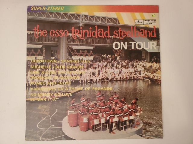 The Esso Trinidad Steel Band On Tour vinyl record
