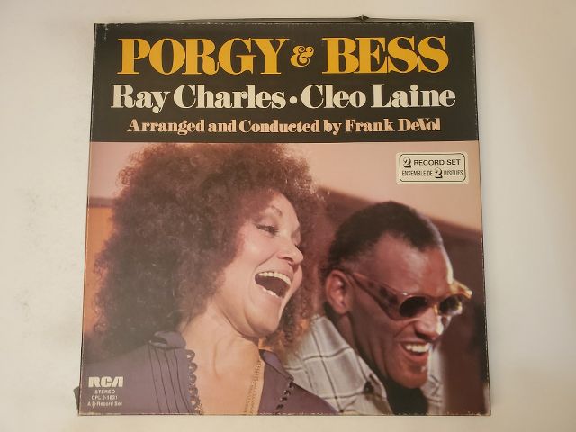 Ray Charles & Cleo Laine Porgy & Bess vinyl record