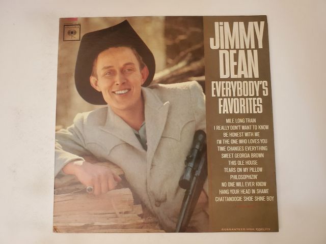 Jimmy Dean Everybody's Favorites vinyl record