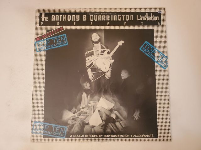 The Anthony B. Quarrington Limitation A Musical Offering vinyl record
