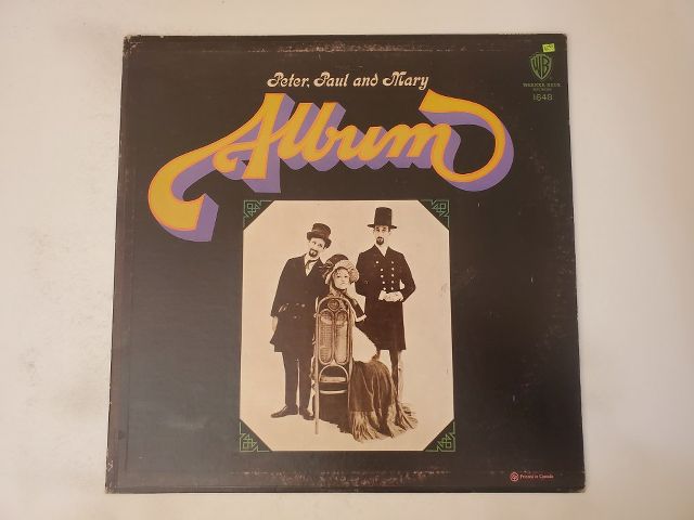 Peter, Paul and Mary Album vinyl record