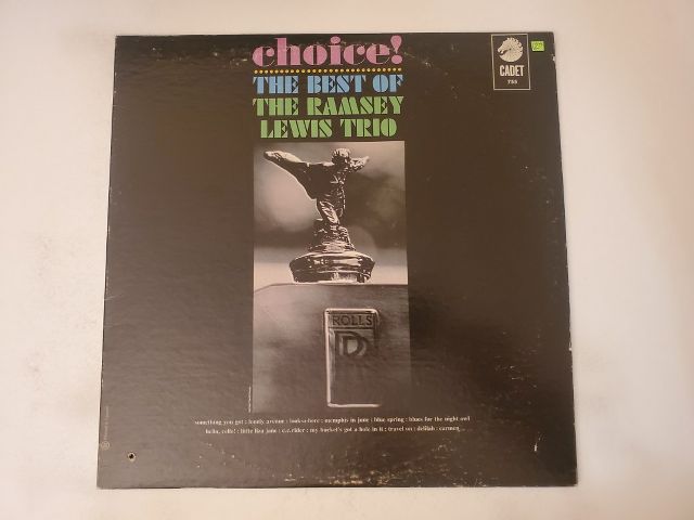 The Ramsey Lewis Trio Choice! The Best of The Ramsey Lewis Trio vinyl record