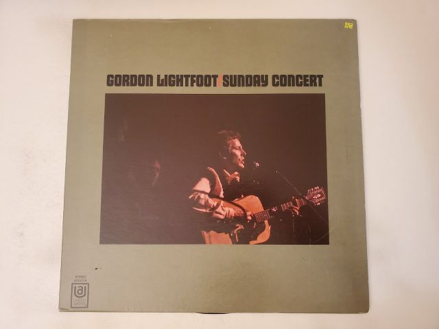 Gordon Lightfoot Sunday Concert vinyl record