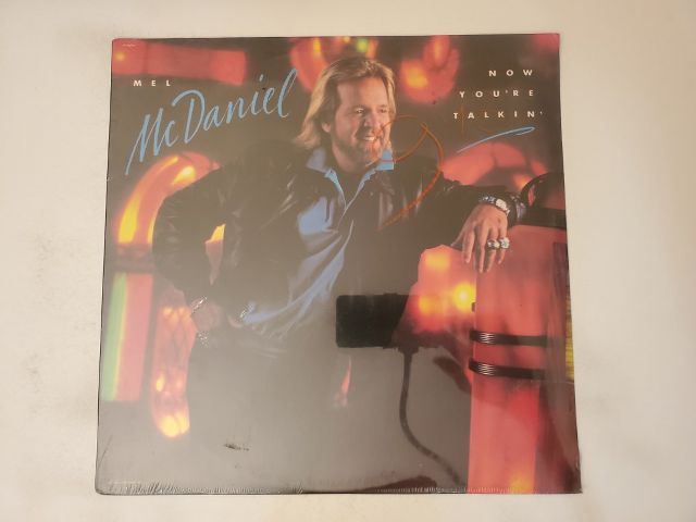 Mel McDaniel Now You're Talkin' vinyl record