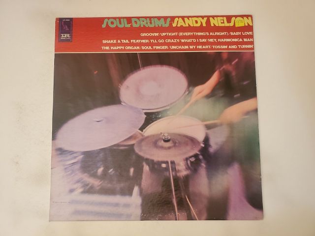 Sandy Nelson Soul Drums vinyl record