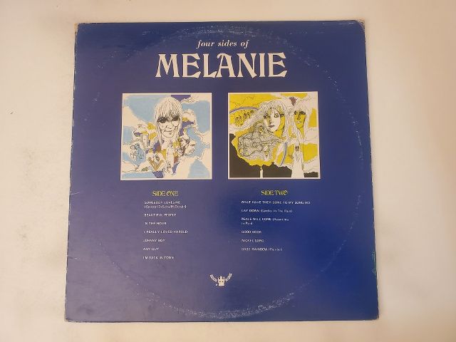 Melanie Four Sides of Melanie vinyl record