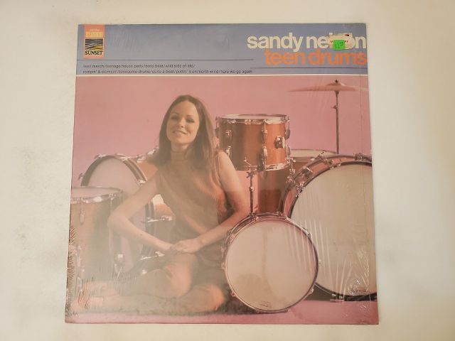 Sandy Nelson Teen Drums vinyl record