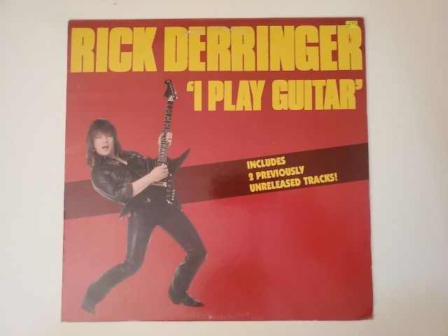Rick Derringer I Play Guitar vinyl record