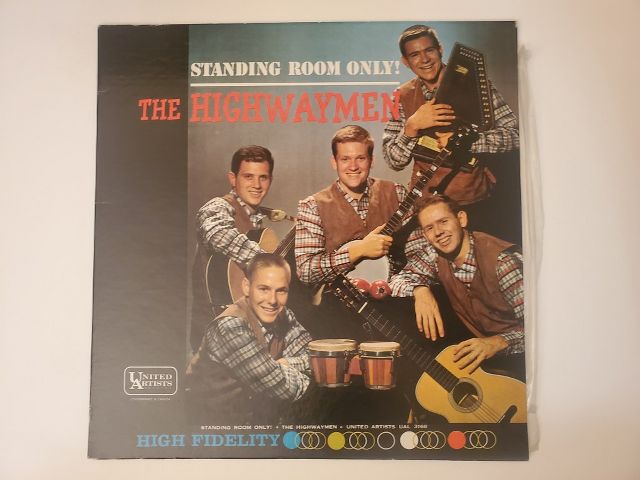 The Highwaymen Standing Room Only vinyl record