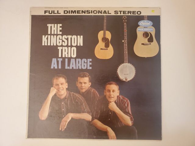 The Kingston Trio At Large vinyl record