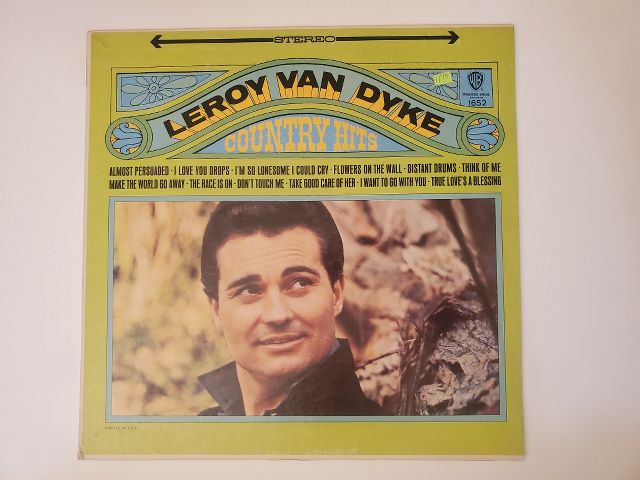 Leroy Van Dyke Country Hits vinyl record