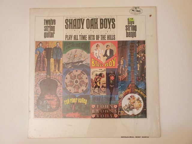 Shady Oak Boys Play All Time Hits of the Hills vinyl record