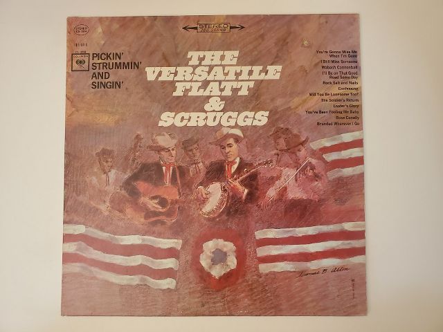 Flatt & Scruggs The Versatile Flatt & Scruggs vinyl record